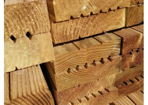 !SALE! Extra thick Decking. 38 x 125 x 3600mm Luxury - 1/4