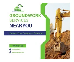 D.hall Plant: Expert Groundworks Services in Cornwall