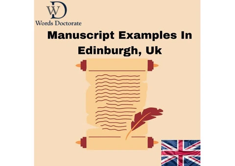 Manuscript Examples In Edinburgh, Uk