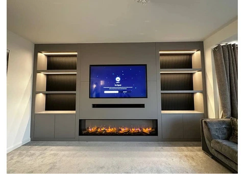 Fitted TV Media Wall Solutions for a Seamless Blend of Style and Technology