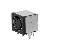 Buy DIN Connectors Schurter, 4850 8 Pole Din, 1A, 100 VAC, Plug In, Socket