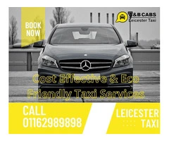 Leicester Taxi Service Unveiled: A&B CABS Leading the Way
