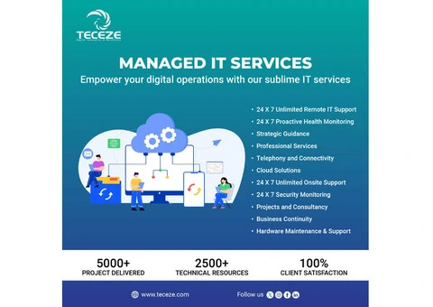 Best Managed IT Services in UK - Teceze