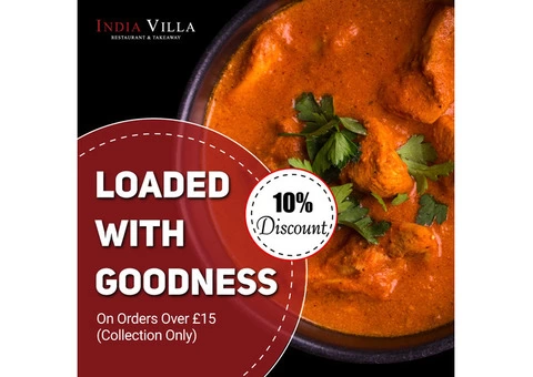 10% Discount On Collection Orders Over £15