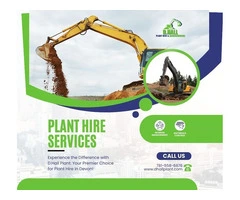D.Hall Plant: Your Trusted Source for Plant Hire in Devon