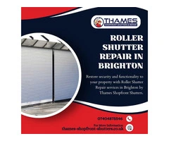 Expert Roller Shutter Repair in Brighton by Thames Shopfront