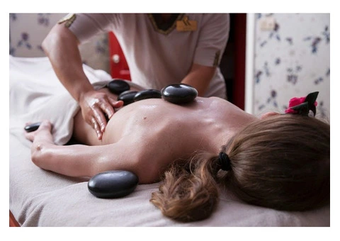Experience Bliss with Our Hot Stone Massage Services!