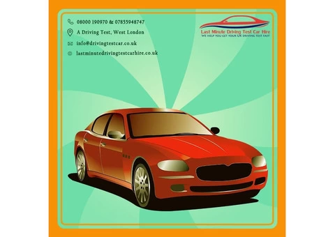 Hire Car For Driving Test Helps You To Learn And Pass Your Exam Quickly