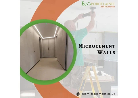 Use ECO PORCELAIN Microcement to transform your interior design! - 2/2
