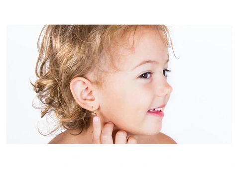 Celebrate Milestones Safely: Trust Shelina Jewellers Ltd for Baby Ear Piercing - 1/3