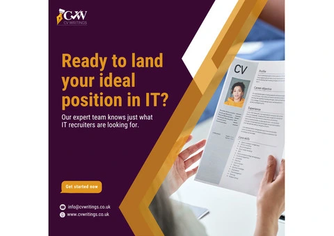 Get Our CV Writing Service Is For All The IT Professionals