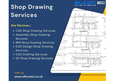 Best CAD Shop Drawing Services in Manchester, UK at a very low cost