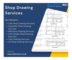 Best CAD Shop Drawing Services in Manchester, UK at a very low cost