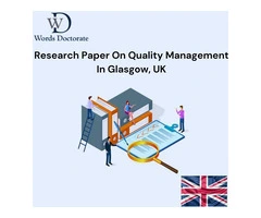Research Paper On Quality Management In Glasgow, UK