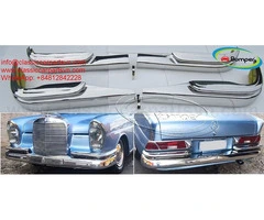 Mercedes W111 W112 Fintail Saloon bumpers (1959 - 1968)