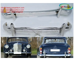 Mercedes Ponton 6 cylinder W180 220S Coupe Cabriolet bumpers (1954-1960)