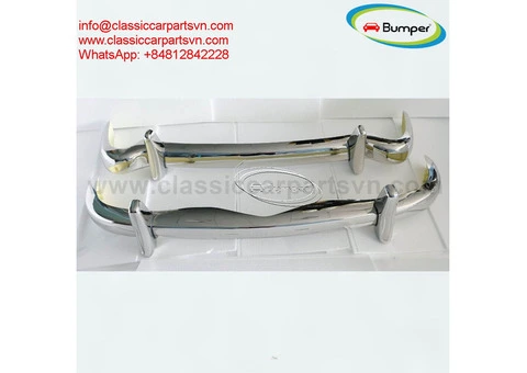 Mercedes Ponton 6 cylinder W180 220S Coupe Cabriolet bumpers (1954-1960) - 3/5
