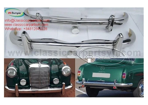 Mercedes Ponton 6cylinder Saloon bumpers W105 W180 W128 - 1/6