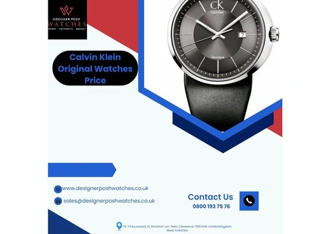 Calvin Klein Original Watches Price