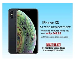 Apple iPhone Xs Screen & Back Glass Replacement London