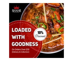 10% Discount On Orders Over £30 (Delivery & Collection)