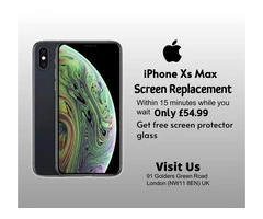 Apple iPhone Xs Max Screen & Back Glass Replacement London