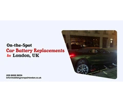 On-the-Spot Car Battery Replacements in London, UK