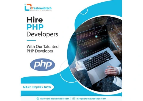 Hire PHP Developers - iCreatewebtech