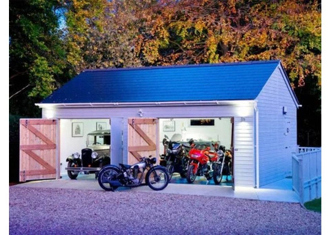 Stylish and Spacious Timber Garages in Cambridgeshire by Passmores