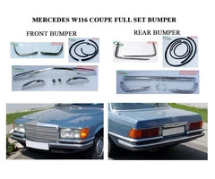 Mercedes W116 coupe bumper EU style (1972-1980)