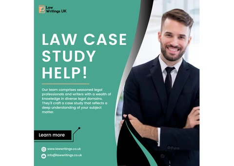 Acquire The Best Law Case Study Help in UK