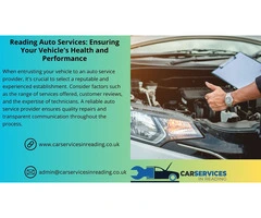 Reading Auto Services: Ensuring Your Vehicle's Health and Performance