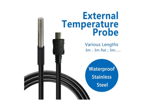 DS18B20 Temperature Probe | Stainless Steel Material
