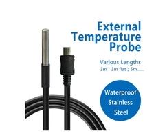 DS18B20 Temperature Probe | Stainless Steel Material