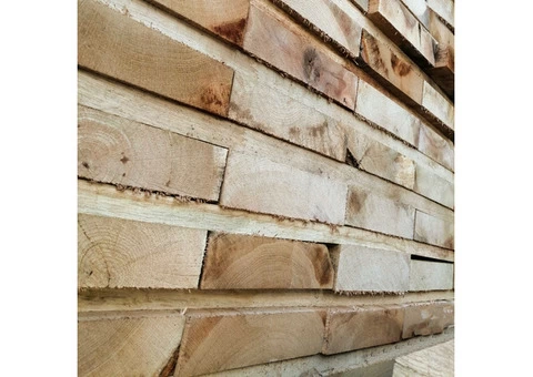 Green Oak Sleepers 100mm x 200mm x 2.4m only £42 ea. - 4/6