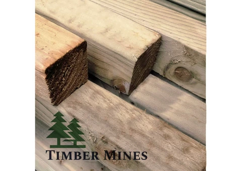 C16 EASED EDGE CARCASSING TREATED GREEN. VARIOUS SIZES FROM £3.95 ea. - 2/8