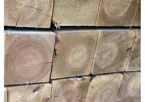 150 x 150mm Posts. in 2.4m and 3m from £33.00 ea. - 2/4