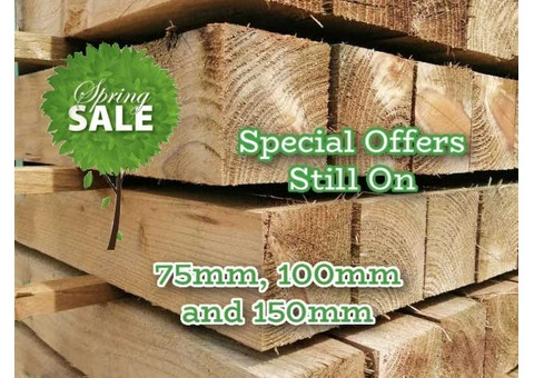 150 x 150mm Posts. in 2.4m and 3m from £33.00 ea. - 4/4