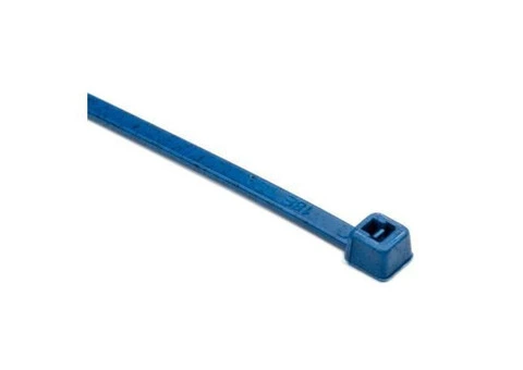 Buy HellermannTyton Blue Nylon Standard Cable Tie, 100mm