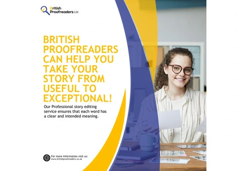 Get professional Story Editing Service in the UK