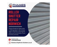 Secure Your Business with Thames Shopfront's Roller Shutter Repair in Norwich