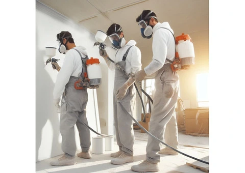 Revitalize Your Space with Precision Paint Spraying!