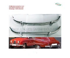 Saab 93 bumpers (1956-1959) by stainless steel