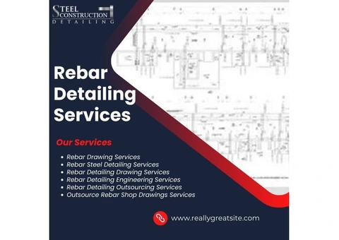 Best Rebar Detailing Services in London, UK at a very low cost