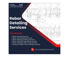 Best Rebar Detailing Services in London, UK at a very low cost