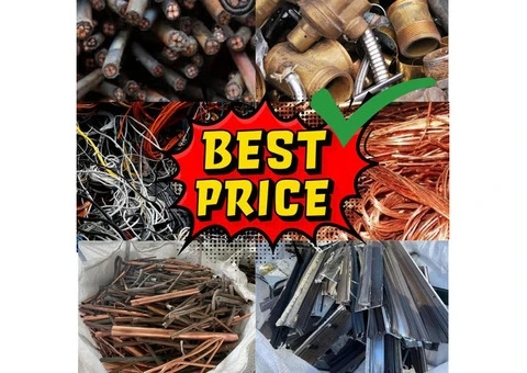Scrap Metal Wanted | Copper, Brass, Cables, Aluminium etc | Top Price Paid