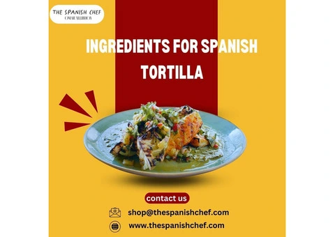 ingredients for spanish tortilla