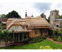 Ridging on Thatched Roofs