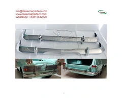 Opel Rekord P2 bumper (1960-1963) by stainless steel