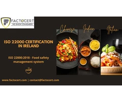 ISO 22000 Certification in Ireland